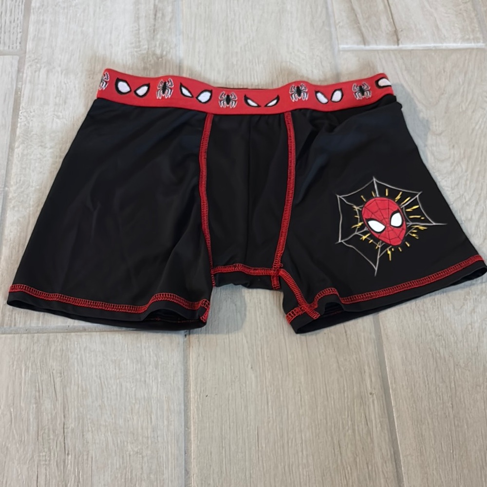 Marvel Black and Red Spider-Man Kids Shorts